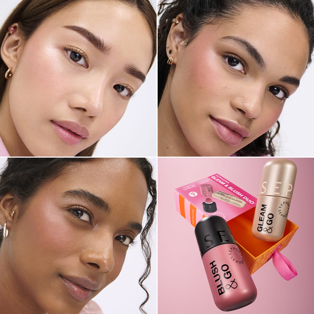 GLEAM & BLUSH DUO (D&Uacute;O DE RUBOR L&Iacute;QUIDO E ILUMINADOR)